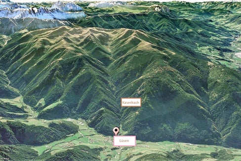 Der Kaserbach bei Lüsen