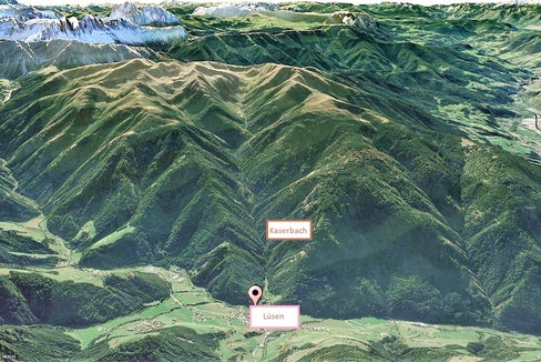 Der Kaserbach bei Lüsen