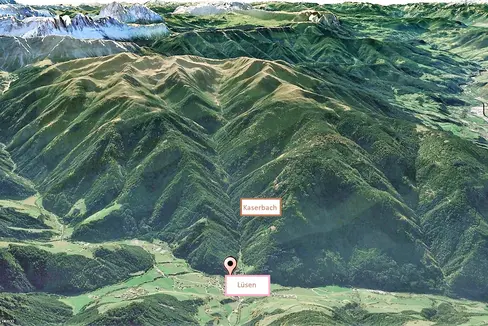 Der Kaserbach bei Lüsen