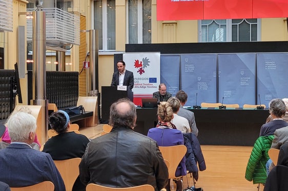 Die Via Claudia Augusta stehe für Verständigung, Geschichte und Kultur sowie Standortqualität, sagte heute Landesrat Philipp Achammer. (Foto: Euregio/Armin Gluderer)