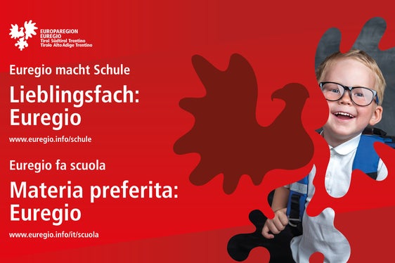 Schulklassen können sich noch bis zum 12. April 2024 zur Teilnahme am Projekt Euregio macht Schule melden und dabei die Euregio kennenlernen und Preisgeld für die Klassenkasse gewinnen. (Bild: Euregio)