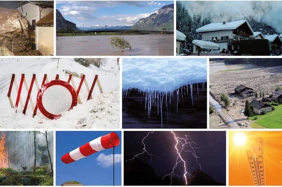 Laut der heute veröffentlichten Astat-Umfrage wird auf die Frage nach den zuverlässigsten Informationsquellen im Falle von Naturereignissen (im Bild) an erster Stelle die Agentur für Bevölkerungsschutz genannt. (Foto: LPA/Landeswarnzentrum)