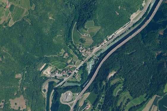 L'incrocio sulla statale del Brennero SS12 a Campodazzo. Via libera alla sistemazione per renderlo più sicuro. (Foto: ASP)