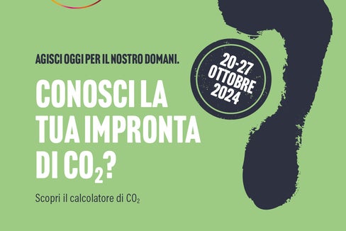 Anche quest'anno le Giornate di sensibilizzazione sull'impronta di CO2 si svolgeranno nella settimana dal 20 al 27 ottobre.
