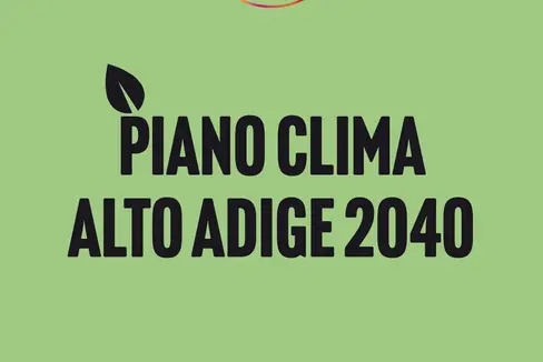 La Giunta presenterà il Piano Clima Alto Adige 2040 - Parte generale in occasione degli
Sustainability Days Alto Adige, martedì 6 settembre 2022 (Fonte: ASP)