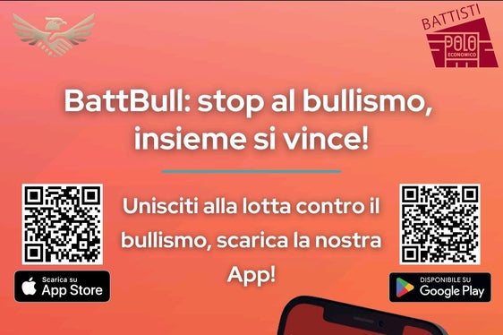 L’app BattBull, sviluppata da studenti del Polo economico Battisti, consente la segnalazione diretta e il monitoraggio delle situazioni critiche. L’app sarà presentata alla prossima fiera “Didacta Italia”, come best practice nel settore della prevenzione. (Foto: USP/Polo economico Battisti)