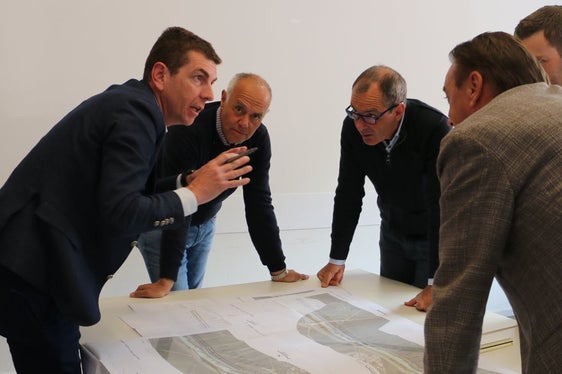 L'incontro rientrava nel processo di ottimizzazione del futuro tracciato della linea ferroviaria Merano-Bolzano. (Foto: ASP/Ripartizione Mobilità)