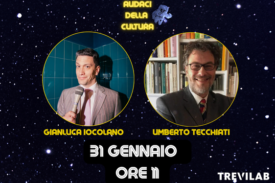 La copertina del primo appuntamento del 2026 con la seconda edizione della rassegna Audaci della Cultura. (Foto: USP)