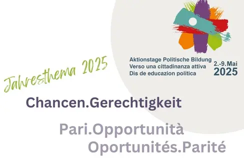 Dai 2 nchin ai 9 de mei iel inò i dis de furmazion politica, chëst ann sot al moto chanches.iustizia: nchin ai 4 de merz pòssel se nunzië duc chëi che uel y ie boni de urganisé manifestazions (grafica: Ufize de Furmazion Permanënta y Rujenedes).