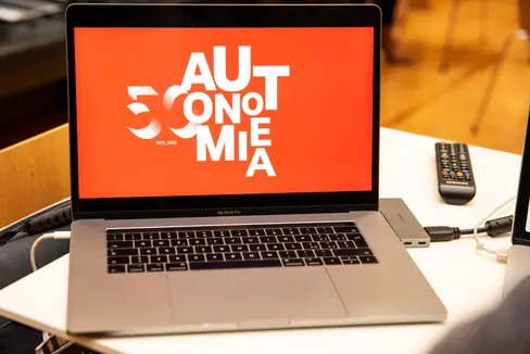 Oggi (16 ottobre) al Dipartimento Affari Regionali sono iniziati i lavori per il disegno di legge costituzionale sulla riforma dello Statuto di autonomia, presieduti da Roberto Calderoli, ministro per gli Affari regionali e le Autonomie (Foto: USP/Fabio Brucculeri)