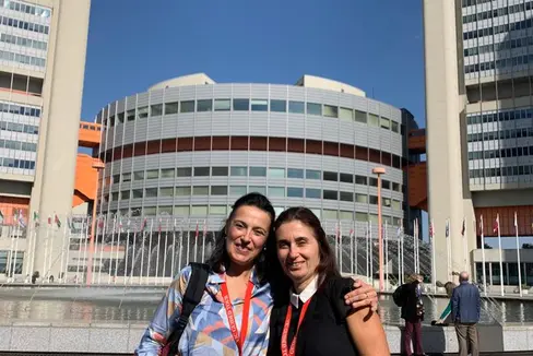 Grazie al progetto Erasmus “My Europe” all'IC Bolzano IV Oltrisarco, a fine settembre, la prima mobilità di 2 docenti, Eleonora Boldrin e Celestina De Venere, che hanno trascorso una settimana all’Istituto GRG Franklinstrasse 26 di Vienna (Foto: ASP/IC Bolzano IV Oltrisarco )