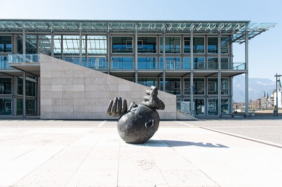 Più spazio per gli studenti: nel campus della Claudiana verrà costruito un nuovo edificio (Foto: ASP/Claudia Corrent)