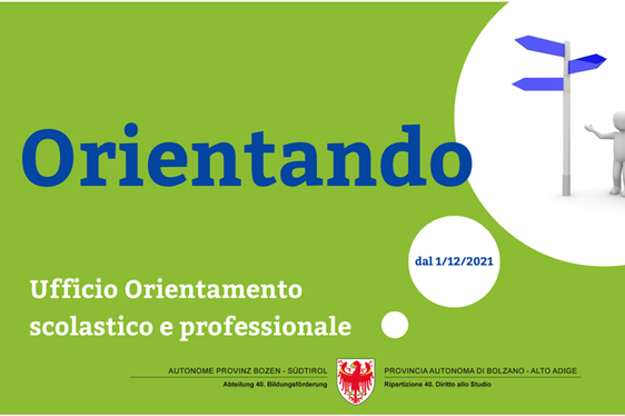 Dal 1° dicembre gli alunni della terza media potranno avvalersi dell’iniziativa online “Orientando” per un’utile consulenza in merito alla scelta del loro futuro percorso scolastico e formativo (Foto: ASP/Orientamento scolastico)