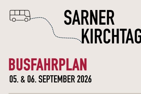 Das öffentliche Verkehrsangebot zwischen Bozen und dem Sarntal wird zum traditionellen Sarner Kirchtag am Samstag, 5., und Sonntag, 6. September, verstärkt. (Quelle: suedtirolmobil)