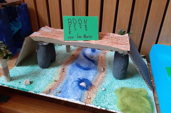 Die flotten Brücken sind in der kommenden Woche in Bruneck, Meran und Sterzing zu sehen. (Foto: LPA/ Bildungsdirektion)