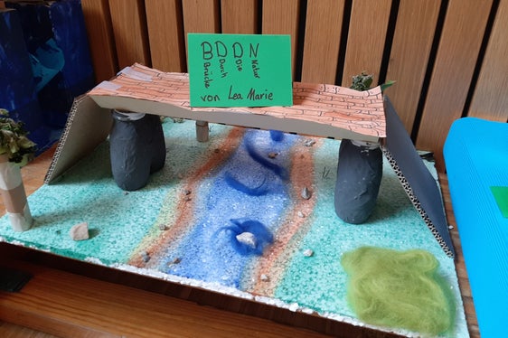 Die flotten Brücken sind in der kommenden Woche in Bruneck, Meran und Sterzing zu sehen. (Foto: LPA/ Bildungsdirektion)