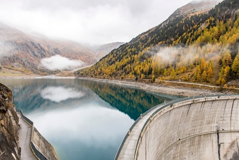 1,35 Millionen Euro für Umweltmaßnahmen stehen für das Kraftwerk Lappach - im Bild der Neves-Stausee - zur Verfügung. Die Landesregierung hat den Umweltplan für den Zeitraum 2023 bis 2025 genehmigt. (Foto: Alperia)