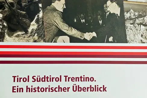 La copertina del nuovo libro di storia dell’Euregio, presentato ieri a Trento (Foto: Euregio)