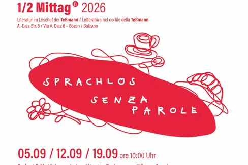 Il programma dettagliato della rassegna che avrà inizio il 5 settembre presso la Biblioteca provinciale Teßmann. (Fonte: Biblioteca provinciale Teßmann)