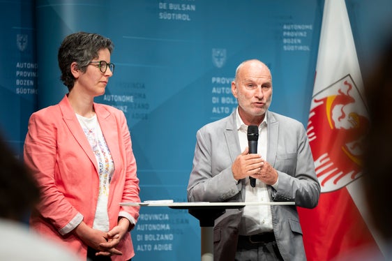 “La legge è un segnale di fiducia”, afferma convinto Andreas Conca, primario del reparto di psichiatria dell'Ospedale di Bolzano. (Foto: USP/Fabio Brucculeri)