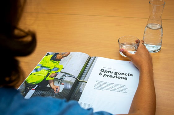 La storia di copertina del nuovo numero della rivista della Provincia è dedicata alle risorse idriche (Foto: ASP/Fabio Brucculeri)