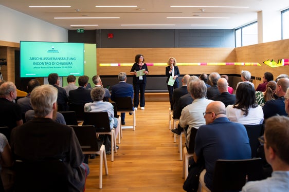 Die Abschlussveranstaltung des Stakeholder Forums Klima ging am 10. Juni in der Messe Bozen über die Bühne. (Foto: LPA/Fabio Brucculeri)