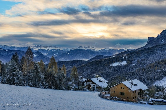 Bilder des Monats November 2024: Schnee in Gfrill (Foto © Martin Geier)