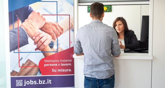 Auch die Südtiroler Landesabteilung Arbeitsmarktservice ist mit der „eJobBörse“ am Projekt Euregio-Jobbörse beteiligt. (Foto: LPA/Fabio Brucculeri)