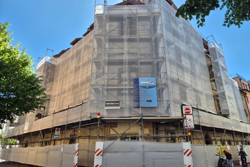 Sono iniziati i lavori di risanamento e adeguamento dell’edificio che ospita il Museo di Scienze Naturali dell’Alto Adige, in Via Bottai a Bolzano. (Foto: USP/Gianluca Crocco)