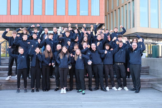 La prima volta non si scorda mai. Alla prima partecipazione alla rassegna, la Brass Band giovanile Alto Adige centra uno splendido secondo posto. (Foto: ASP/Direzione provinciale Scuola musicale tedesca e ladina)
