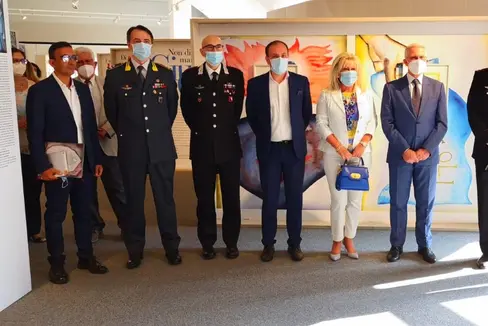 Al Centro Trevi-Trevilab, dal 26 luglio al 6 agosto saranno esposte le tavole originali dell’ultimo Calendario Storico dell’Arma dei Carabinieri realizzate da Francesco Clemente (Foto: ASP/Lidia Tecchiati)