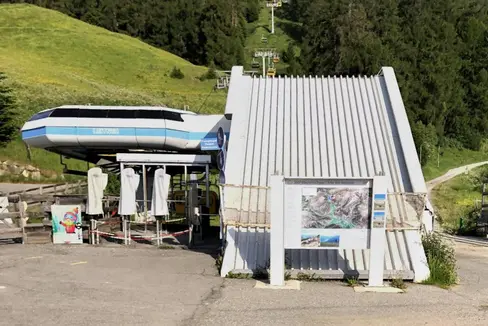 La Giunta provinciale aumenta il contributo per la nuova cabinovia a 10 posti nel comprensorio sciistico di Watles fino al 65% dei costi finanziabili. (Foto: USP)