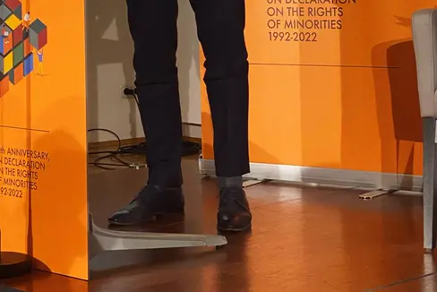 Il presidente Kompatscher all’Accademia diplomatica di Vienna: “L’Autonomia dell’Alto Adige ha contribuito a risolvere un conflitto” (Foto: ASP)