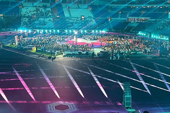 La spettacolare arena che a Lione, dall'11 al 14 settembre, ha ospitato gli WorldSkills 2024. (Foto: USP)