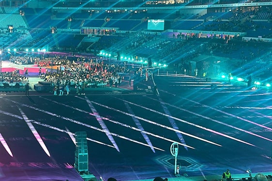 La spettacolare arena che a Lione, dall'11 al 14 settembre, ha ospitato gli WorldSkills 2024. (Foto: USP)