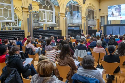 Il convegno del Comitato etico provinciale è stato seguito da un folto pubblico. (Foto: ASP/Fabio Brucculeri)