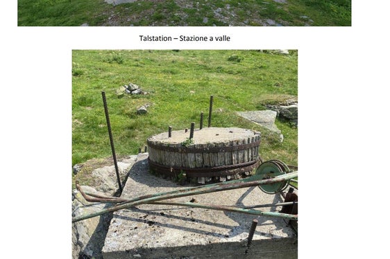 L'iniziativa mira a rinnovare le attuali teleferiche, ormai obsolete e non più conformi agli standard moderni. Qui l'impianto a supporto del Rifugio Petrarca. (Foto: ASP/Dipartimento Opere pubbliche)