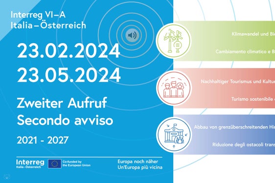Der öffentliche Aufruf zur Einreichung von Projektvorschlägen wurde veröffentlicht und läuft bis 23. Mai. (Foto: LPA/Abteilung Europa)