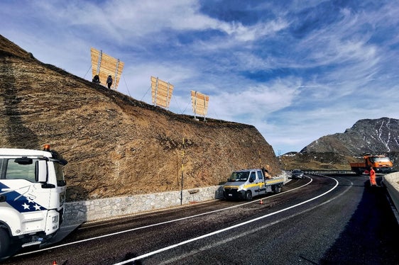 Der betroffene Straßenabschnitt nach Fertigstellung der Arbeiten. (Foto: LPA/Abteilung Tiefbau)