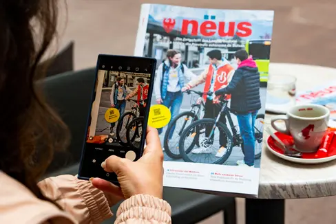 Nëus, der Name der neuen Zeitschrift des Landes Südtirol, steht für wir. Die erste Ausgabe erscheint in diesen Tagen. (Foto: LPA/Fabio Brucculeri)