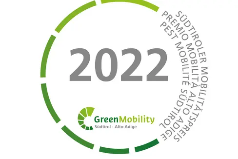 Il logo del Premio Mobilità Alto Adige 2022