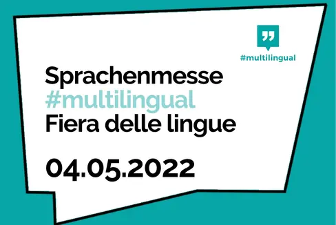 Die erste Sprachenmesse findet am 4. Mai ab 9 Uhr im NOI Techpark in Bozen statt.