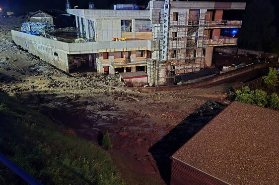 Nach Gewittern mit Starkregen haben sich am 23. Juli abends Murgänge in drei Bächen im Passeiertal ereignet, im Bild der Heimatscheintalbach kurz vor St. Martin. (Foto: LPA/Landesamt für Wildbach- und Lawinenverbauung West in der Agentur für Bevölkerungsschutz)