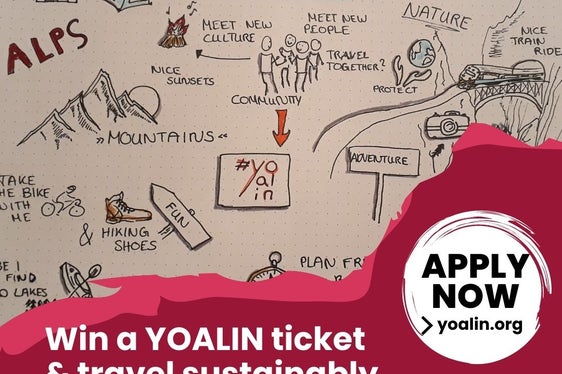 Junge Erwachsene zwischen 18 und 27 Jahren können sich ab sofort bis 20. Mai 2022 um eines der 150 Yoalin-Tickets bewerben. (Grafik: Land Tirol)