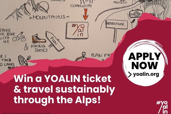 Junge Erwachsene zwischen 18 und 27 Jahren können sich ab sofort bis 20. Mai 2022 um eines der 150 Yoalin-Tickets bewerben. (Grafik: Land Tirol)