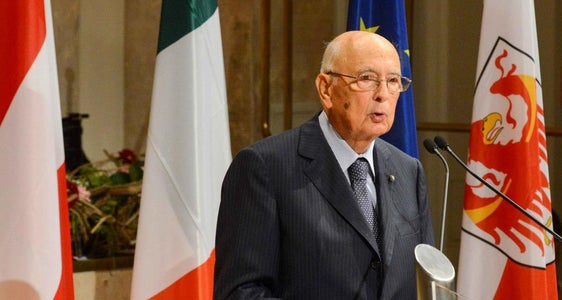 Mit Giorgio Napolitano, seit 2012 Träger des Großen Verdienstordens des Landes Südtirol, verliert Südtirol einen Südtirolkenner und Autonomiefürsprecher. (Foto: LPA)