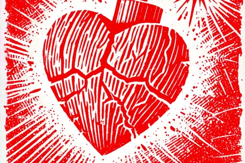 Liebesbriefe stehen im Fokus einer Ausstellung und einer Veranstaltung, die die Landesbibliothek Dr. Friedrich Teßmann im Rahmen der derzeit laufenden Bücherwelten organisiert. (Grafik: Landesbibliothek Teßmann)