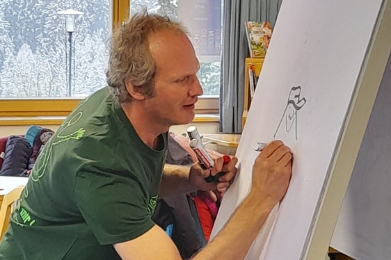 Der mehrfach ausgezeichnete Autor Michael Rohrer war im vergangenen Frühjahr bei den Lesewochen zu Gast. (Foto: LPA/Daniela Huebser)