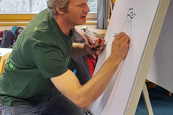 Der mehrfach ausgezeichnete Autor Michael Rohrer war im vergangenen Frühjahr bei den Lesewochen zu Gast. (Foto: LPA/Daniela Huebser)