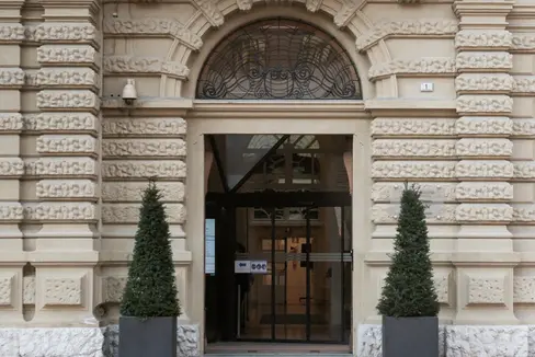 Palazzo Widmann, in piazza Magnago a Bolzano. (Foto: USP)